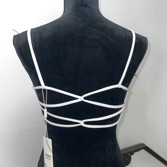 Amazon Aoxjox Backless Padded Low Impact Workout Sports Bra - Picture 10 of 10